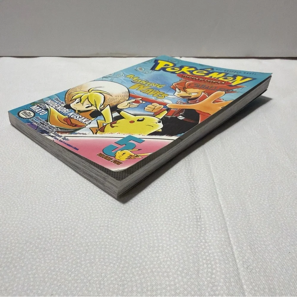 Pokemon Adventures Yellow Caballero Vol 5 Manga 🪄 Making Waves English 2002